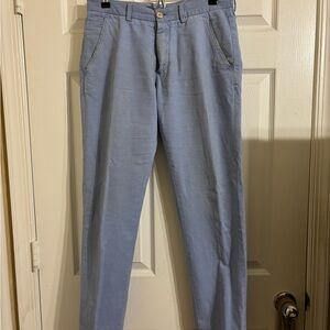 Massimo Dutti Light Blue Chinos